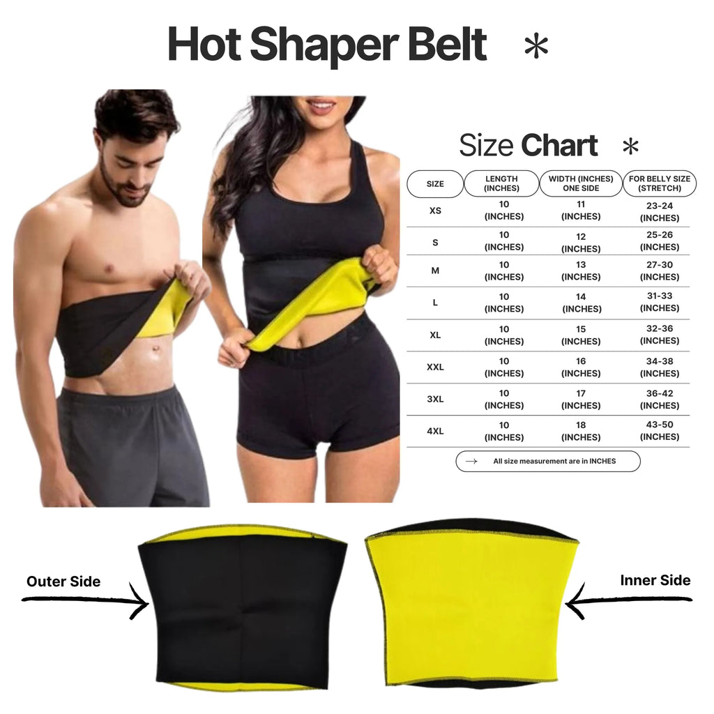 Hot Shaper Belt For Women Men Girls