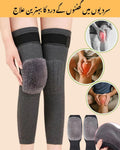 Premium Winter Wool Knee Warmers for Men and Women